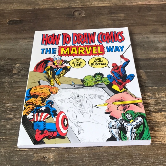 HOW TO DRAW COMICS. THE MARVEL WAY. By Stan Lee - Picture 1 of 3